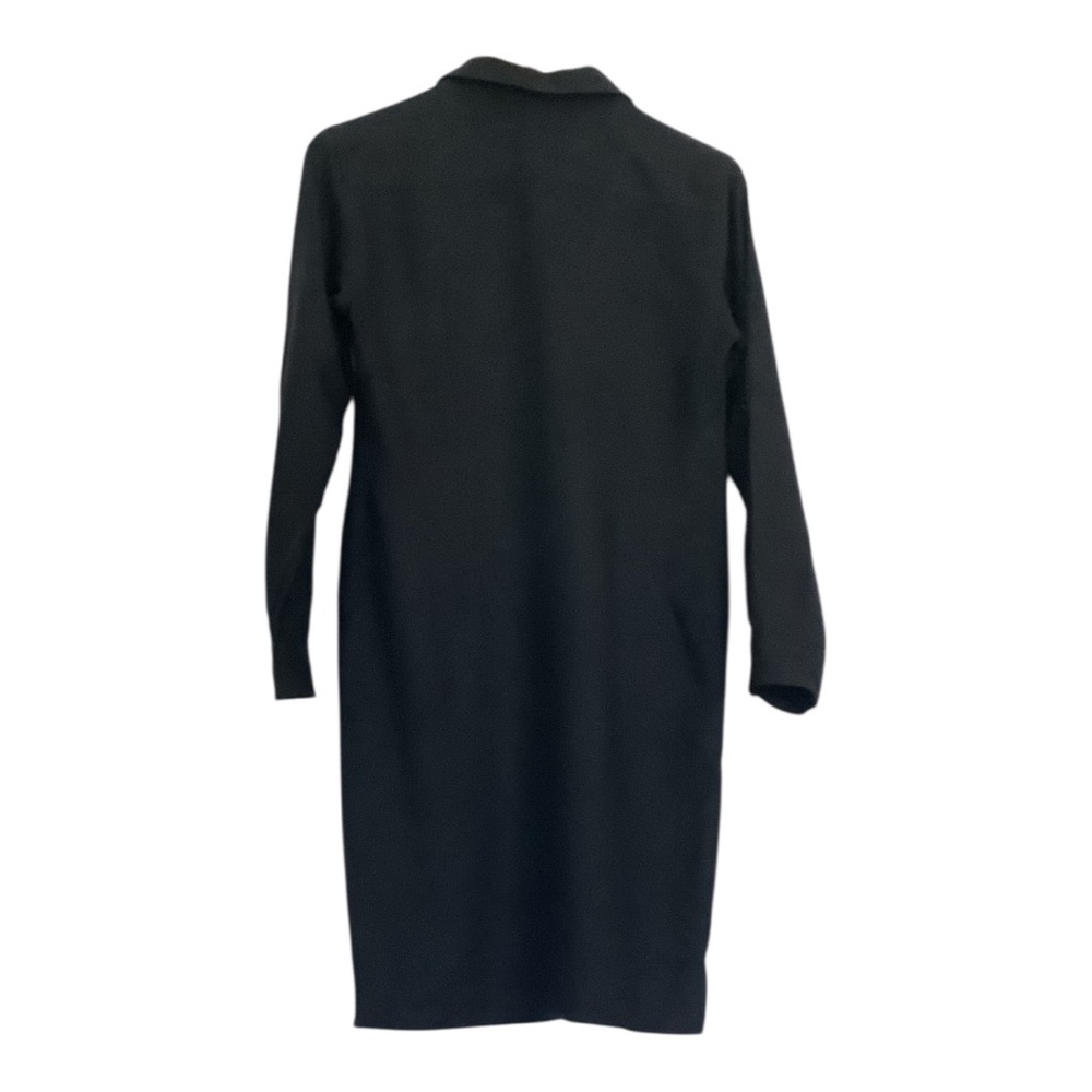 Lauren Ralph Lauren 100% Silk Black Shirt Dress Petite 4P Button Front Midi
B028 - Picture 3 of 9
